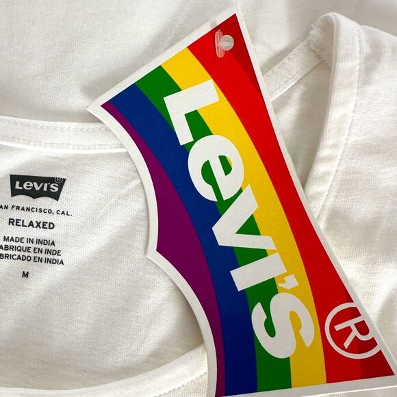 Levi’s Shirt Oversize Tank Top Sizes Rainbow Size S, M, L • NEW WITH TAG• - Picture 8 of 13